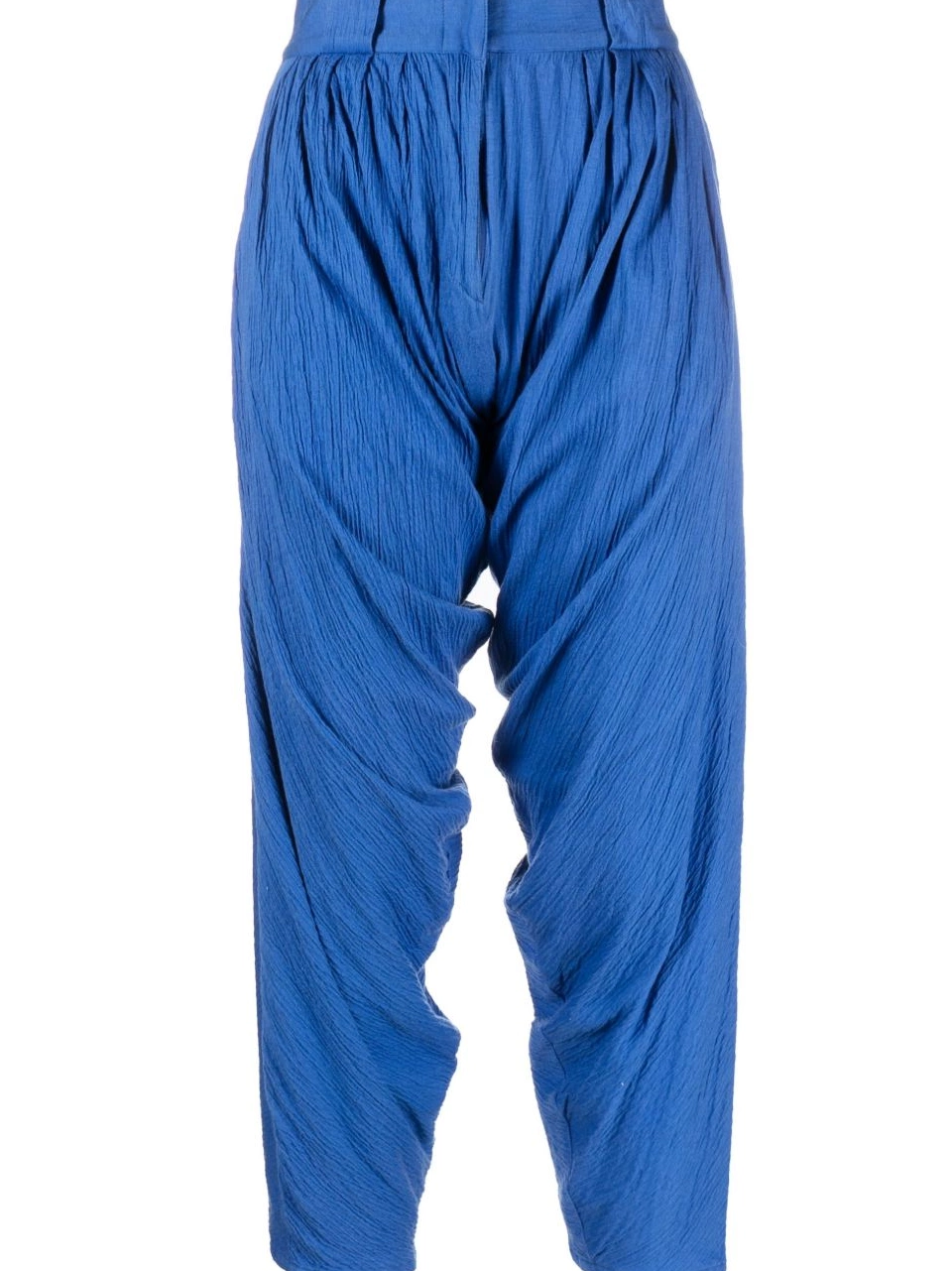 cropped Versace trousers Women 1970s draped 0706